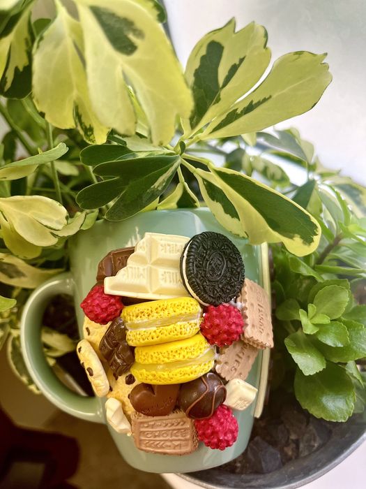 Чаша с полимерна глина