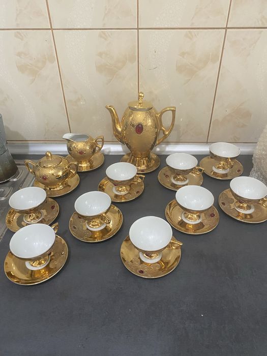 Set serviciu cafea flores italia