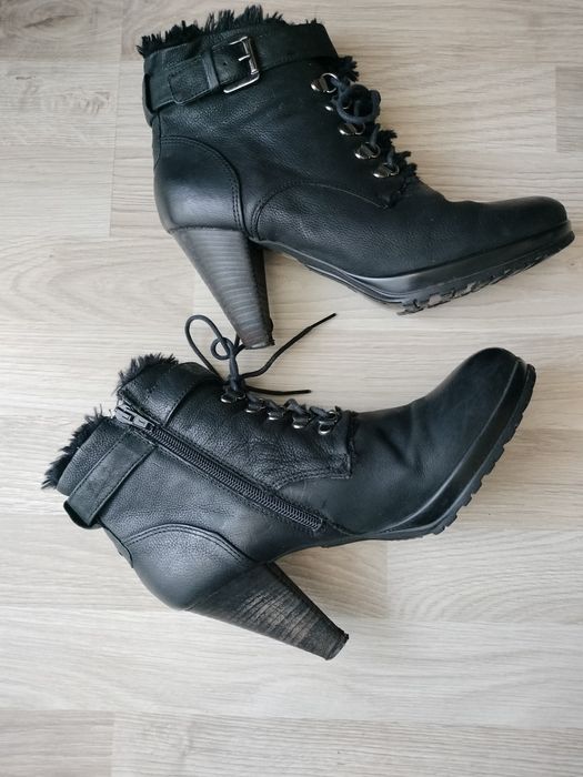 Botine dama din piele naturală mărime 39