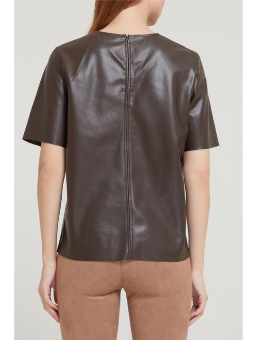 Блузка из экокожи ХS рр