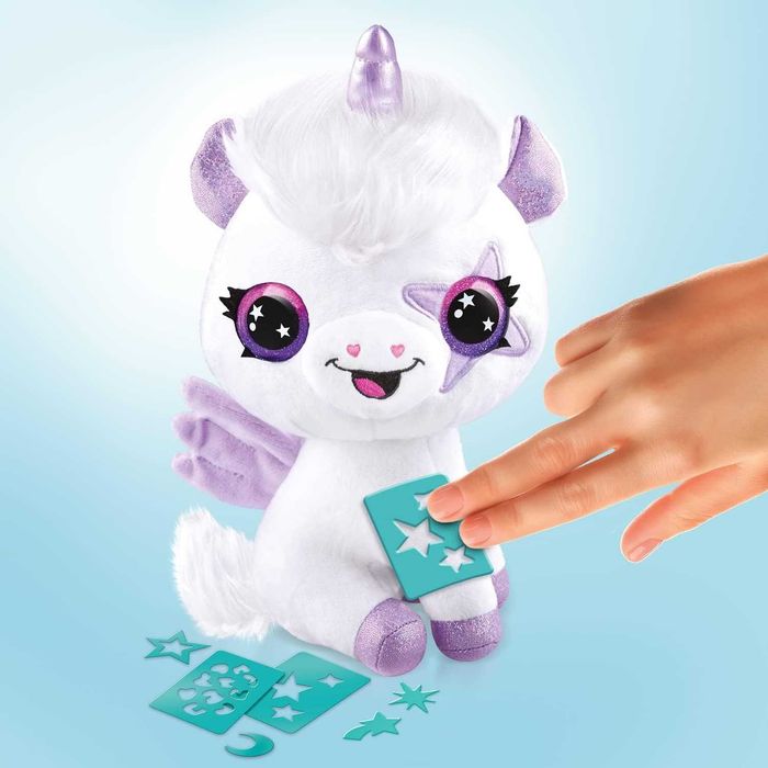 НОВИ! Плюшена играчка за оцветяване Canal Toys Светещ Еднорог