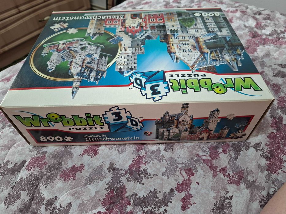 Puzzle 3D Neuschwanstein castle- Wrebbit
