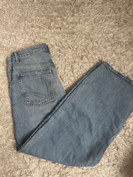 Широки дънки от зара