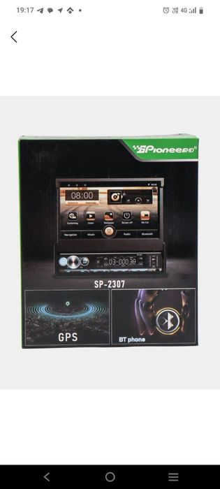 Pioneer magnitafon manitorli