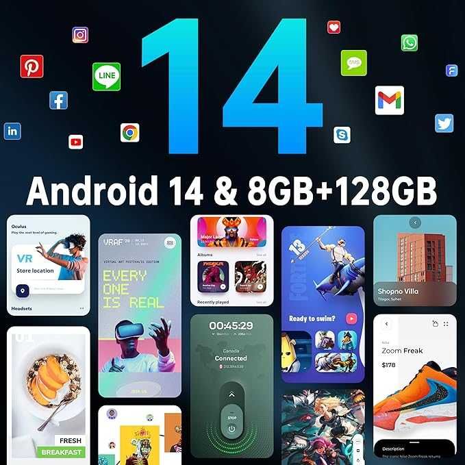 Oukitel WP28 S 8GB RAM 128GB ROM с IP68 защита, 10600 mAh батерия