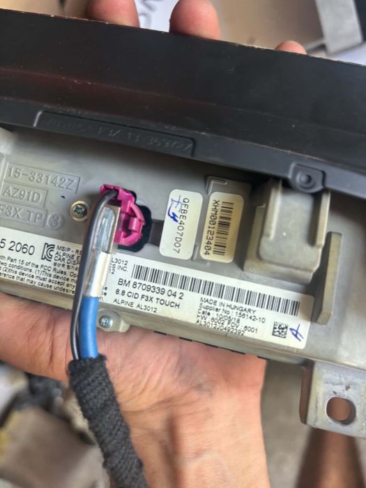 Bmw f30 f31 f32 f36 nbt evo id6 touch бмв ф30 ф31 ф32 ф36 нбт ево ид6