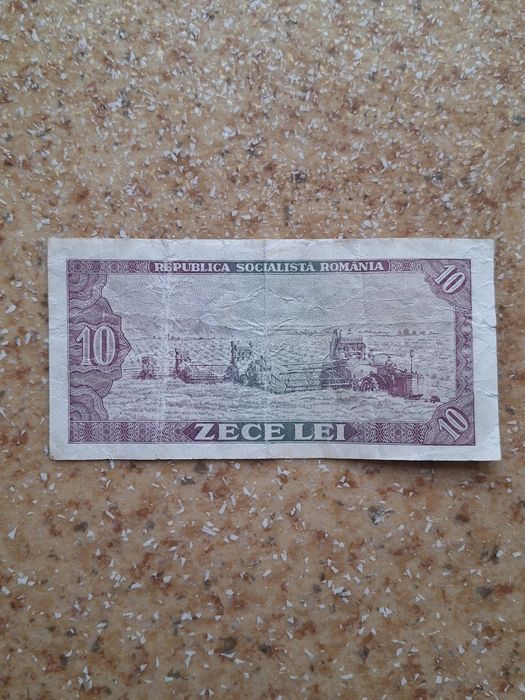 Bancnotă 10 LEI 1966 Republica Socialistă Română