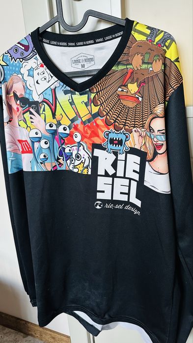 Вело блуза с дълъг ръкав