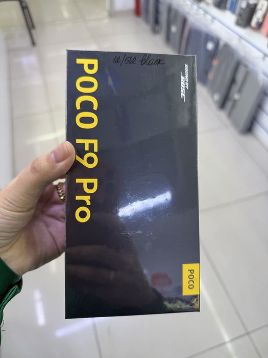Poco F9 Ultra 16/512 black, dark cherry EAC