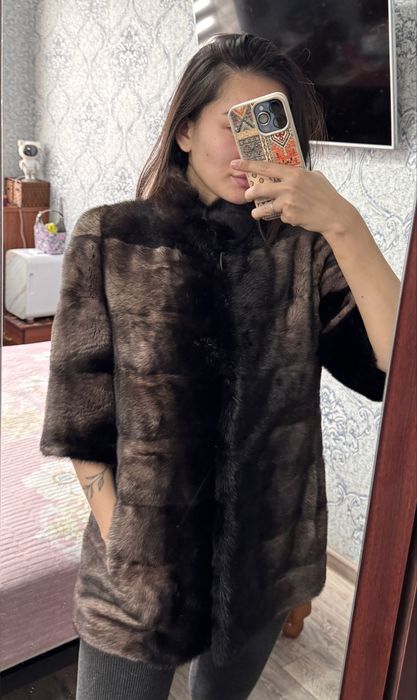 Норковая шуба 44р