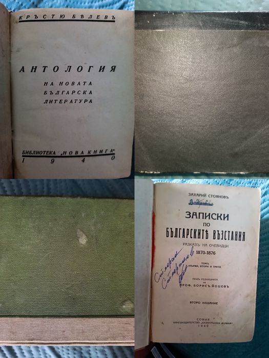 "Записки по българските въстания " и "Антология на новата българска литература