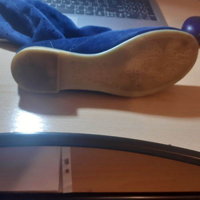 Cizme piele naturala intoarsa mas. 36