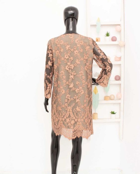 TWINSET Simona Barbieri оригинална дамска дантелена рокля L