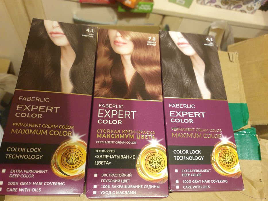 Краска для волос фаберлик