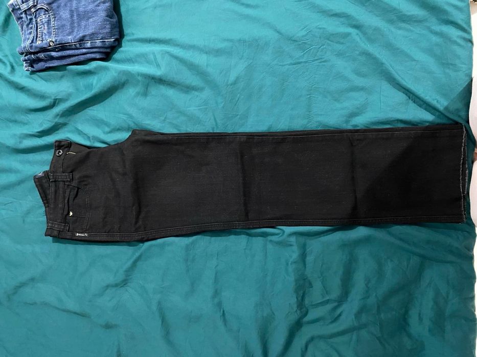 Blugi negri Armani Jeans