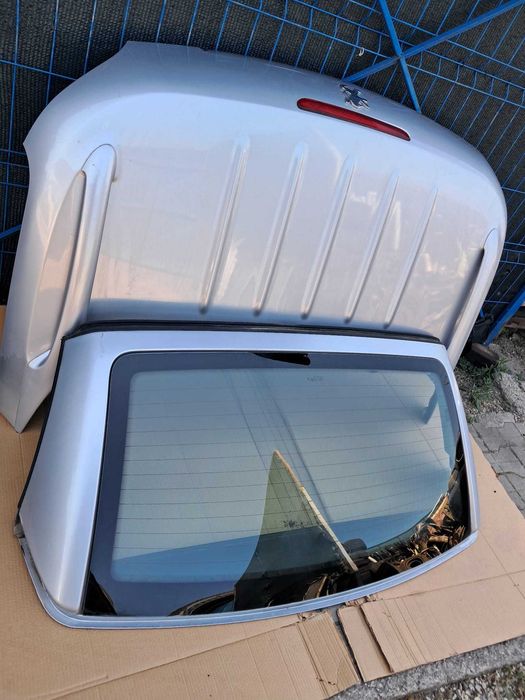 Peugeot 206 coupe cabrio, capota portbagaj, luneta rabatabila.