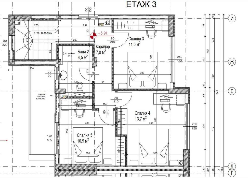 Продава се Къща в София, Дружба 2 - 203 кв.м за 1577 €/кв.м - Снимка #15