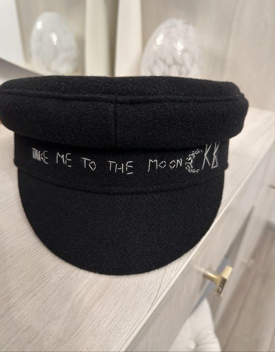 Вълнена шапка багета