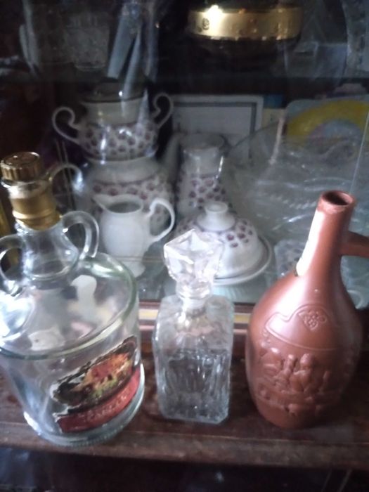 Рюмки, графины,  стаканы