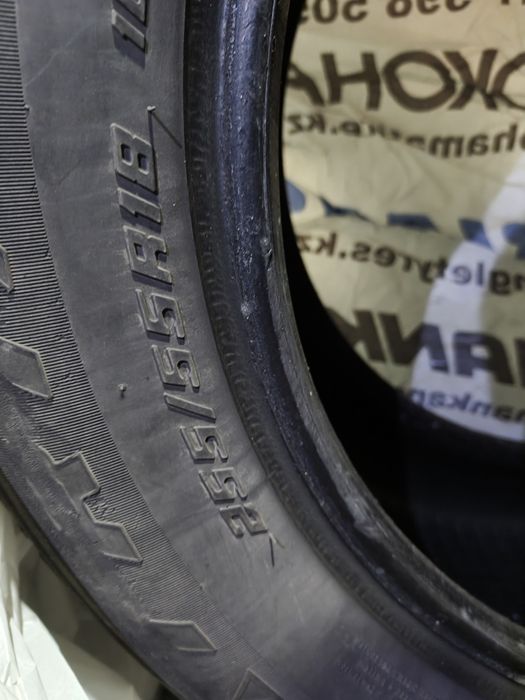 Продаю 4 липучки 255/55/18