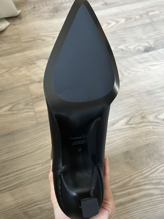 Ботильоны кожаные Massimo Dutti размер 39