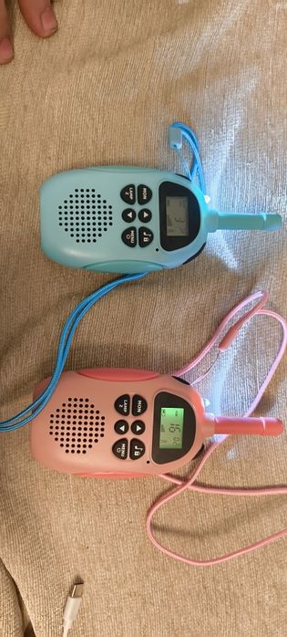 Комплект от 2 уоки токи станции за деца - С вградена батерия