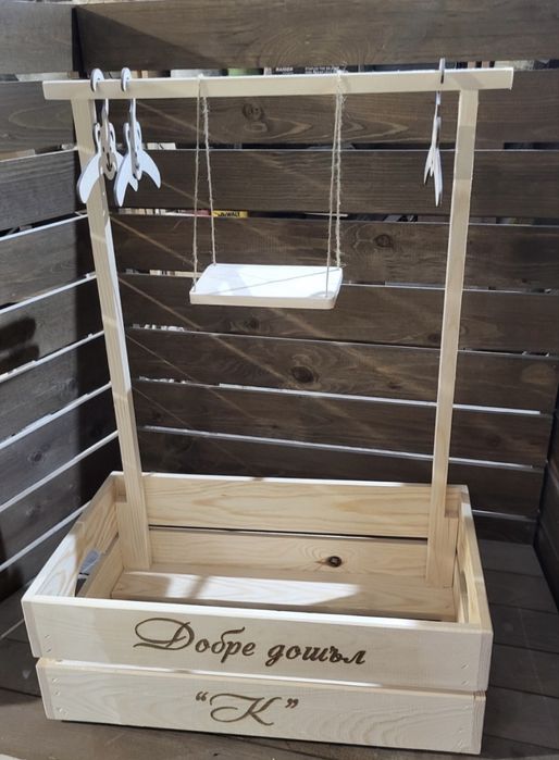 Бебешко гардеробче за изписване, кръщене, погача