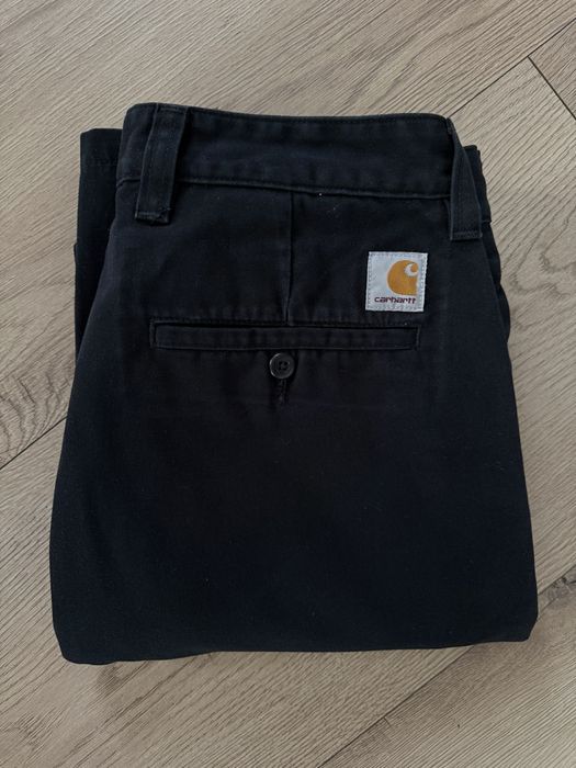 Blugi Pantaloni CARHARTT Calder Pant Negru Barbati | Marime 32 (Talie 88 cm)