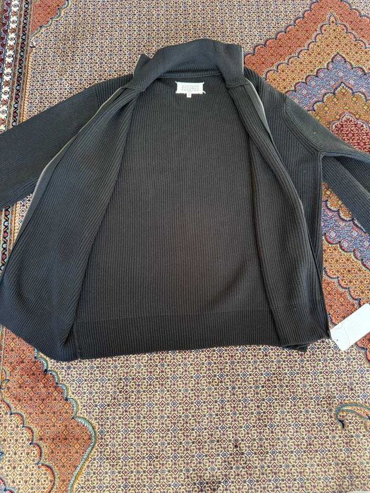 Zip Кофта Maison Margiela MM14 sweater with zip closure