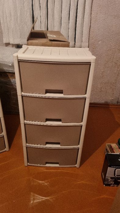 Пластиковые комоды