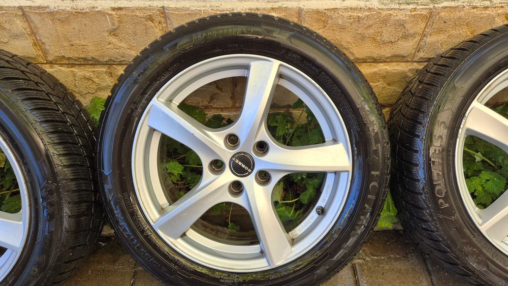 Зимни гуми с джанти 17" Borbet 215/55 R17 - 4 бр.