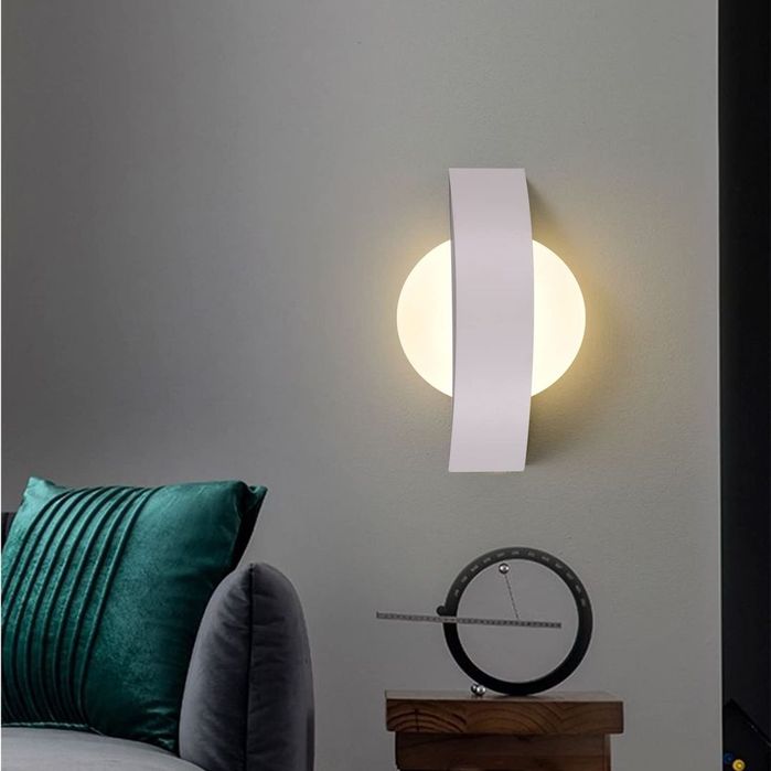 Aplica LED Perete 6W Lumina Calda Design Modern Alba*