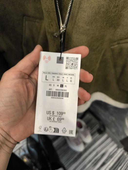 Cojoc Zara, măsura L