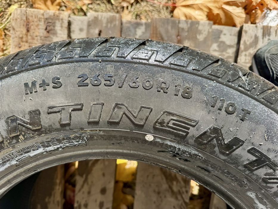 4 броя летни гуми CONTINENTAL 265/60/18