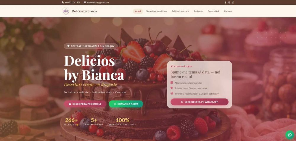 Creare site | Web design & găzduire, de la 199lei/luna
