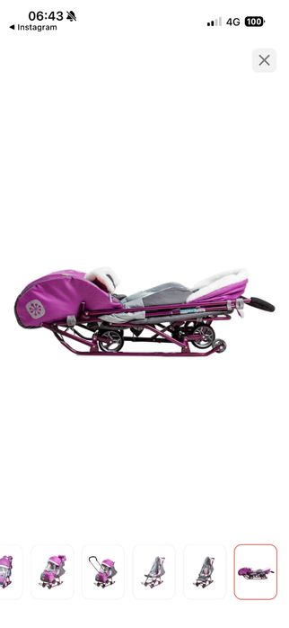 Продам санки коляска