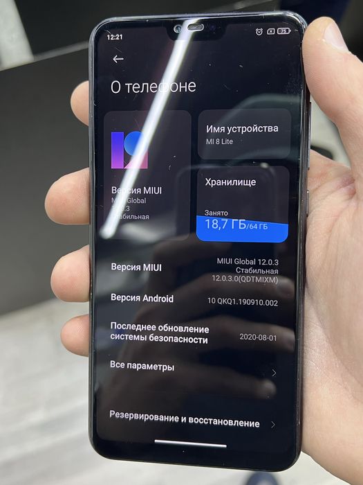 Mi 8 lite 4/64 holati yaxshi