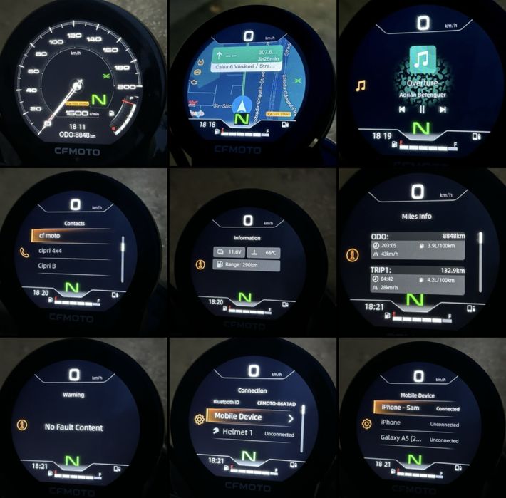 Motocicleta crusier CF Moto CLC 450