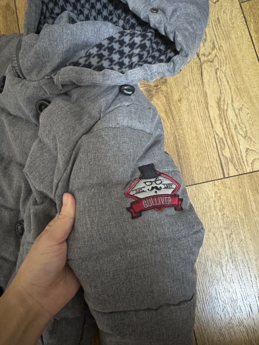 Теплая зимняя детская куртка