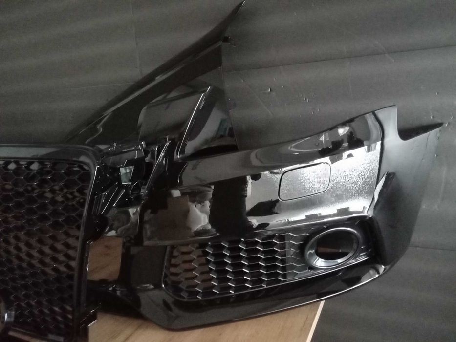 Bara Aripa Grile Fata Audi A4 B8 2007-2012 LY9B/LZ9Y Negru
