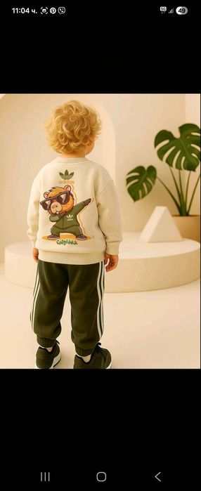 НОВ МОДЕЛ детски екип Adidas – супер качество и уникален дизайн!