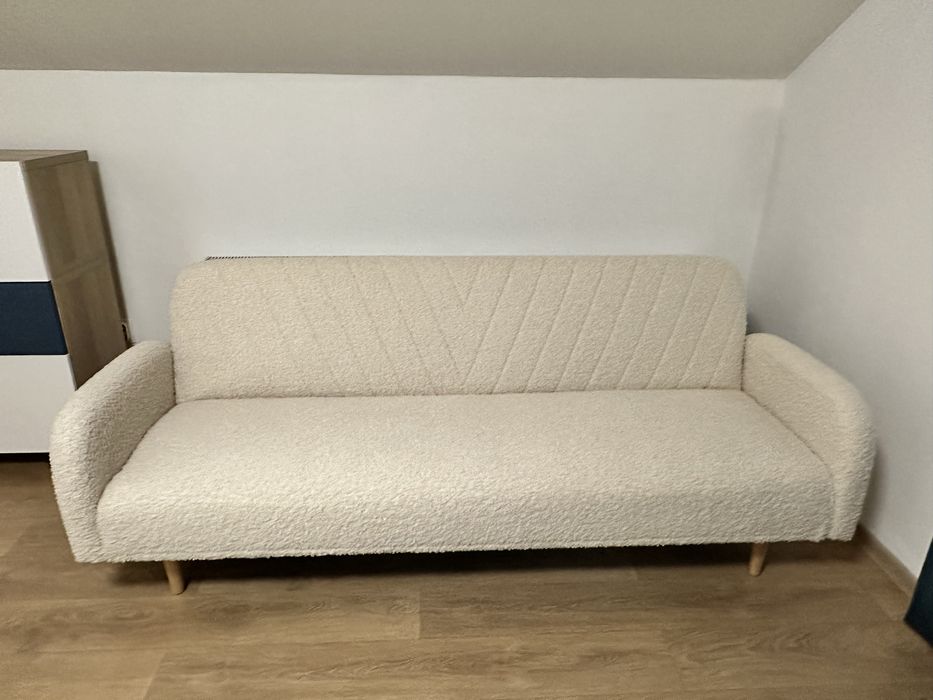 Canapea oita - culoare bej - 3 persoane