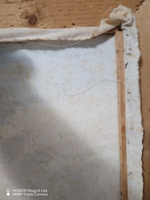 Tablou picat pe pânza ilustrând o imagine de amploare