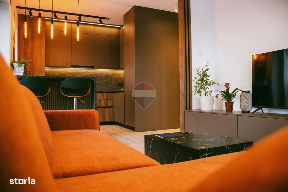 Apartament Modern cu Grădină Privată 45mp în The Lake Home Sibiu