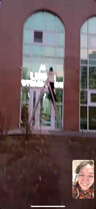 Вывеска наружная