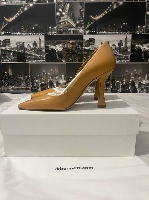 L.K Bennett Pantofi cu toc din piele naturala /  Dama / marime 36