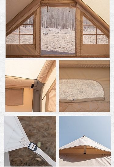 Надувная палатка домик 300х220х195 см