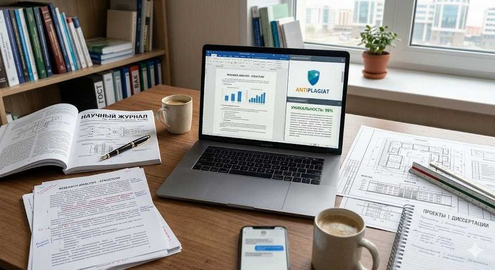 Дипломные и диссертаицонные работы, сдача сессии
