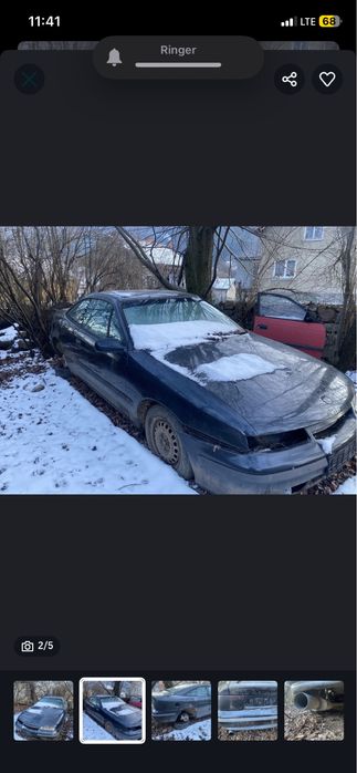 Opel calibra 2.0 16v на части