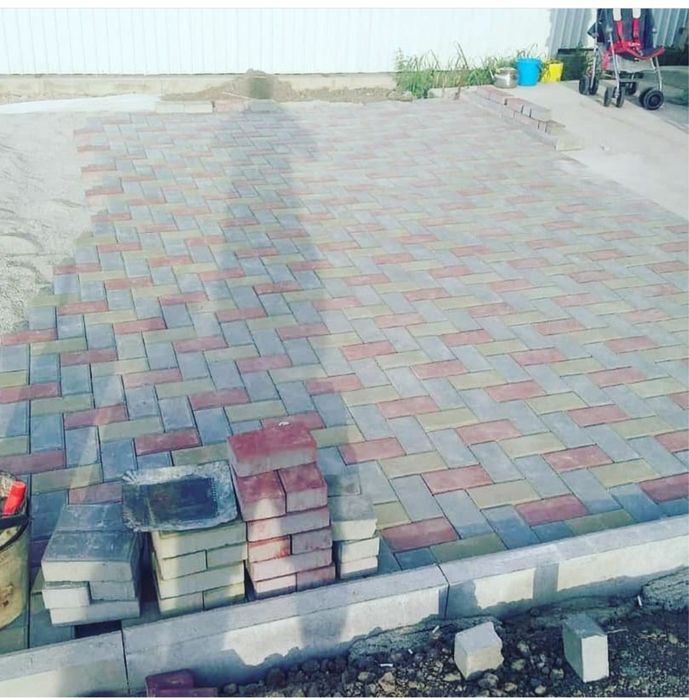 Профессиональная Укладка брусчатки